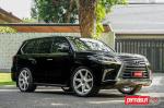 Lexus LX570 by Permaisuri on Vossen Wheels (S17-11) (Black Onyx) 2019 года